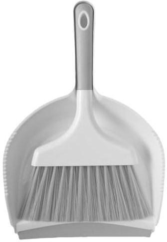 HOMOCONO Herramientas De Limpieza Mini Escoba y Recogedor Portátil Accesorio De Limpieza para Encimera Escritorio Coche Gris