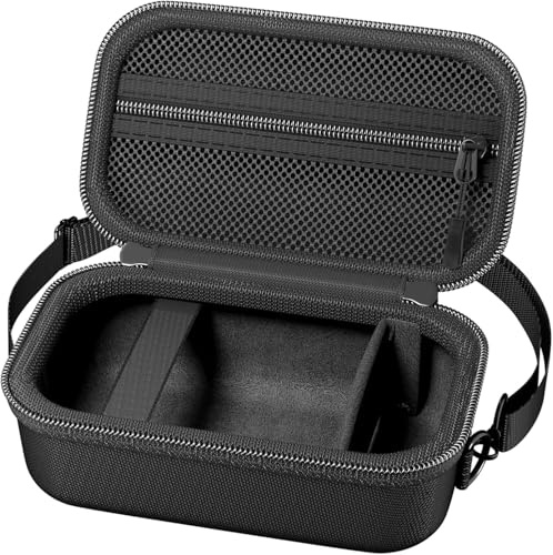 ProCase Hard 4K Digital Camera Case for VJIANGER, JGIPL, Duluvulu, Zostuic, Oiadek, Lecnippy, NIKICAM Camera Accessories, Protective Vlogging Travel Carrying Storage Bag with Shoulder Strap -Black