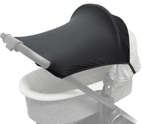 Copertura Parasole Per Carrozzina | Tendalino Parasole Pieghevole Per Passeggino | Per Il Sonno Del Bambino UV Per Passeggini E Jogging Seggiolini Per Bambini In Rete Argentata Viaggi In Spiaggi