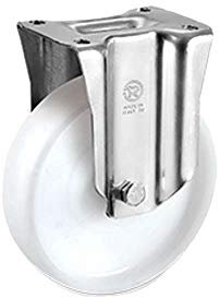 WOLFPACK LINEA PROFESIONAL Rueda Industrial Nylon Placa Fija