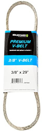 MAXPOWER | Courroies 347434, renforcé au kevlar, 3/8'' x 29'' - 3L290 - longueur extérieure L(a) 740 mm
