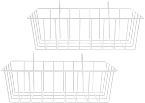 Hemobllo Rabbit Hay Feeder 9.06X3.94X2.95In 2 Pack Wear-Resistant Hanging Rack with Back Wall for Rabbits Guinea Pigs Small Animals Feeding Tray Minimizing Waste Keeping Food Clean