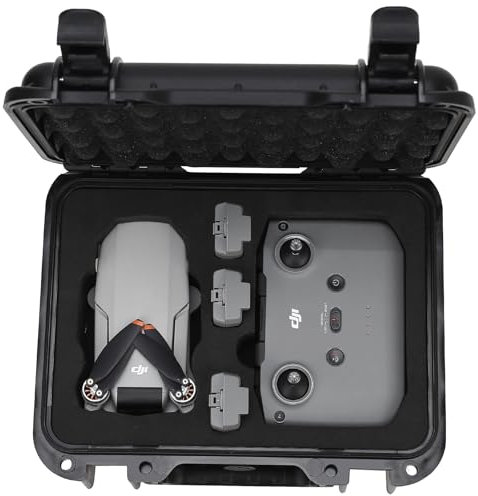 Tragbare wasserdichte Tragetasche Koffer für DJI mini 4K/DJI Mini 2 SE Drohne und DJI Mini 2 Zubehör (Nur Koffer)