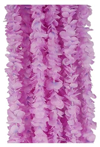 ZGXNYI Fiori Di Glicine Artificiali Appesi Ghirlanda Di Vite Rattan Fiori Finti Corda Fiori Di Seta Casa Giardino Decorazione Di Nozze(Purple,20PCS)