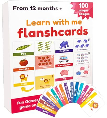 Youding Carte Educative per Lettere - Studio Interattivo del Vocabolario Linguistico,Carte Gioco per l'Apprendimento delle Lettere Inglesi - per Educazione Domestica Asilo Preschool Bambini Piccoli