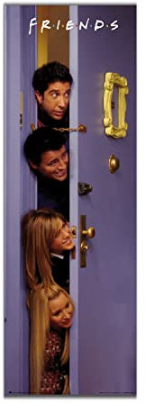 Grupo Erik Friends Door Poster - 20.8 x 62.2 inches / 53 x 158 cm - Shipped Rolled Up - Cool Posters - Art Poster - Door Posters & Prints