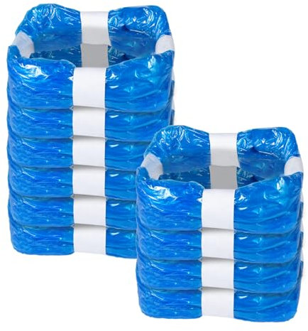 10 Stück Windeleimer Nachfüllkassetten, Nachfüllfolie Windeleimer mit großem Fassungsvermögen, Kompatibel mit Tommee Tippee Litter Locker Angelcare