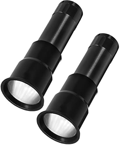 YOSADIER Lampada per Speratura Uova 2 Pezzi, Luce Ad Alta Penetrazione per Incubatrice Pollame Portatile, Tester Uova Design Compatto per Valutazione Schiusa e Incubazione Giardino e Fattoria