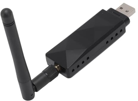 Ejoyous Chiavetta USB WLAN, Scheda di Rete WLAN da 150 Mbit/s con Antenna Rimovibile 2 DBi per 7, 8, 10 e, Compatibile con, PC e Laptop