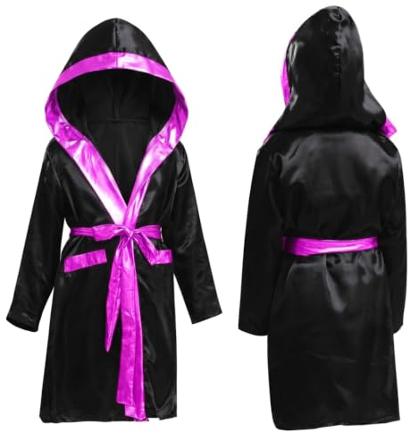 Qoidrfofse Tenue de boxe, costume d'Halloween pour enfants, à capuche