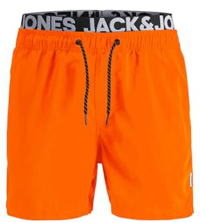 JACK & JONES Jjiaruba Jjswimshorts AKM DB WB Solid Maillot Homme