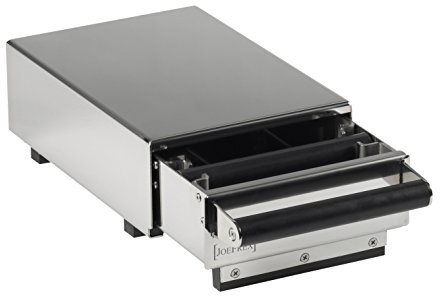 JoeFrex Espresso Knock Box Drawer S - Coffee Ground Knock Container - Espresso Knockbox for Barista - Stainless Steel - Size: 9.06 W x 11.81 D x 4.33 H W: 23cm x D: 30cm x H: 11cm