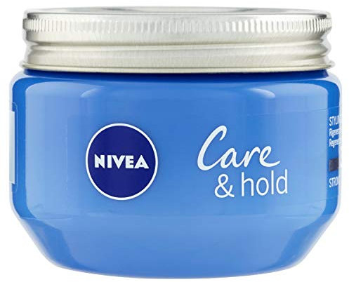 NIVEA Care & Hold Creme Gel Styling Gel da 150 ml, Gel per Capelli a Lunga Tenuta Anti-Crespo, Crema Capelli Corti e Medio-Lunghi con Vitamina B3