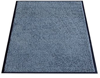 Miltex Cattura Sporco Tappetino Karaat, Lavabile, Antistatico, Grigio, 85 x 150 cm