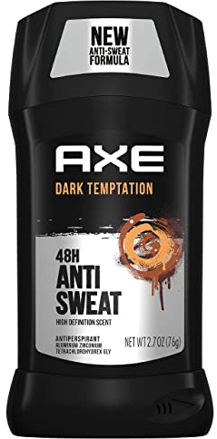 AXE Antiperspirant Deodorant Stick for Men, Dark Temptation 2.7 Ounce (Pack of 6)