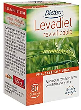 Dielisa - Levadiet revivificable - 80 cápsulas