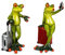 Formano Frosch mit Koffer hellgrün