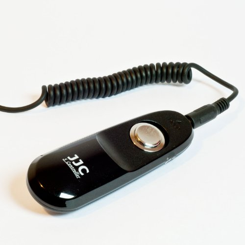 JJC S-N1 Kabelaudlöser, Fernauslöser 0,9m für NIKON D3/D300/D300S/D3S/D3X/D4/D700/D800 ähnl. NIKON MC-30