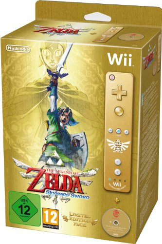 The Legend of Zelda: Skyward Sword - Limited Edition Gold Wii Remote Bundle
