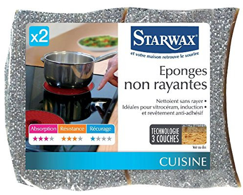 Éponges Non Rayantes x2 - STARWAX