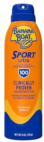 Banana Boat Ultramist Kids Max Protect & Play Clear Spray Sunscreen Spf 100: 6 Oz