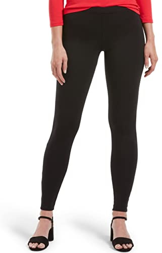 HUE Ponte Leggings Black L