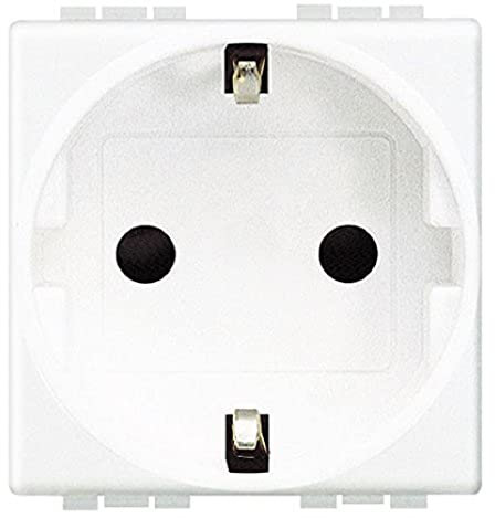 Legrand N4141AN Steckdose SL Ohne Tragr. Weiß