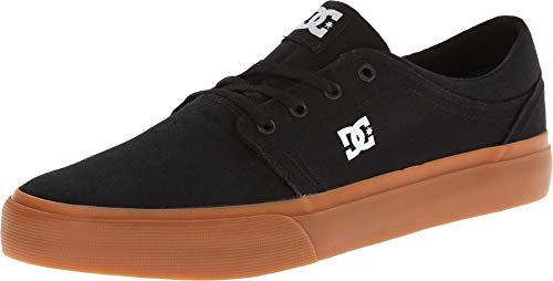 DC Shoes Trase Tx - Shoes For Men Zapatillas de Skateboard para Hombre, Black Gum, 36.5 EU