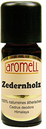aromell Zedernholz - 100% naturreines, ätherisches Öl aus dem Himalaya, 10 ml