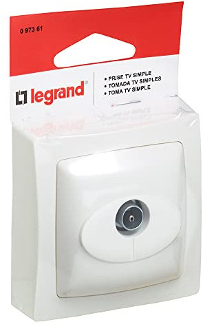 Legrand - Prise TV simple Appareillage Saillie - Blanc