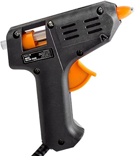 blackspur Glue Gun Trigger Electric Adhesive Sticks, Black, 5.57 x 4.45 x 2.45 cm