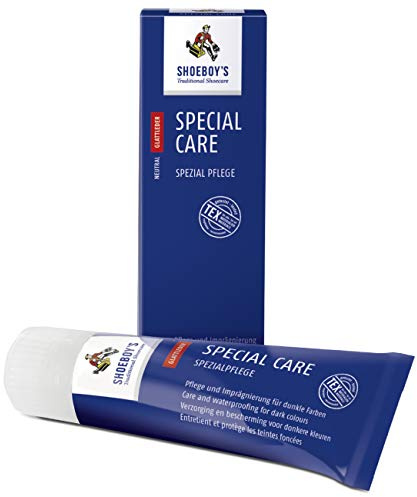 Shoeboy's Special Care - farbaktivierende und imprägnierende Pflegecreme für dunkle Glattleder, 75 ml