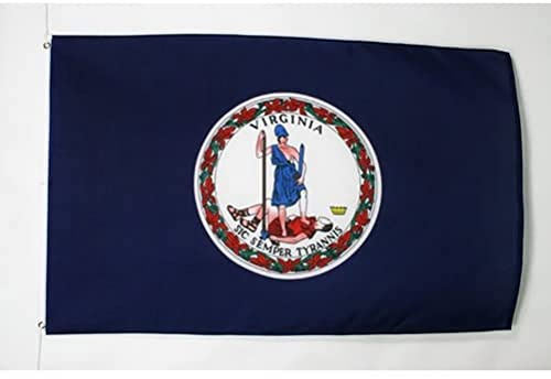 BANDIERA VIRGINIA 150x90cm - BANDIERA STATO AMERICANO – USA - STATI UNITI 90 x 150 cm - AZ FLAG