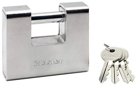 MASTER LOCK 690EURD GEHÄRTETER STAHLGEHÄUSER VORHÄNGESCHLOSS 90MM