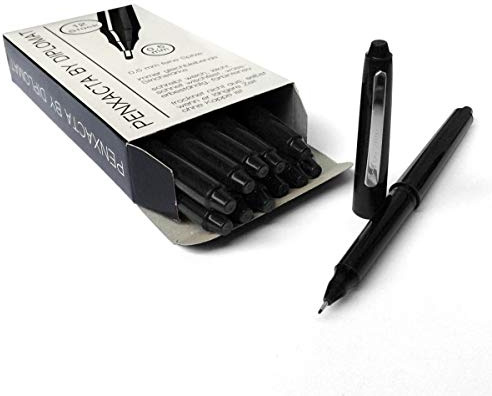 Penxacta Fineliner by Diplomat 0,5mm 12er Vorteilspack Schwarz