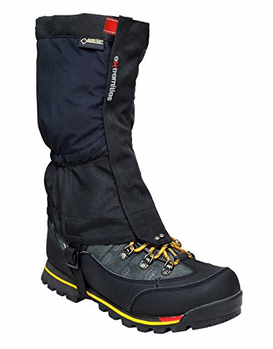Extremities Unisex's Tay Ankle Gaiter, svart, Large/XLarge