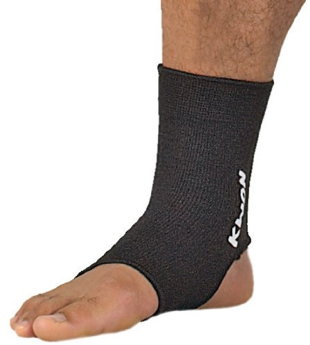 KWON Uni Elastische Fußbandage, schwarz, L, 4051703