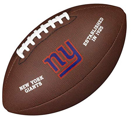 Wilson New York Giants NFL Official Senior Composite American Football
