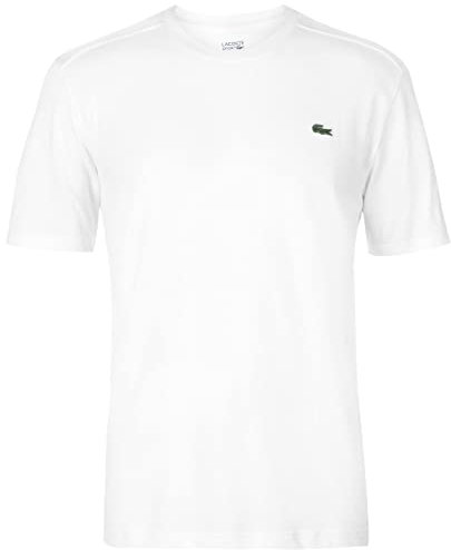 Lacoste Th2038, T-Shirt Uomo, Blanc, XL