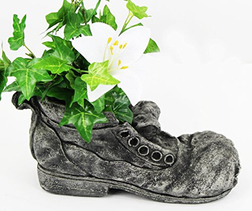 Shoe Planter Garden Concrete Flower Shoe Pot