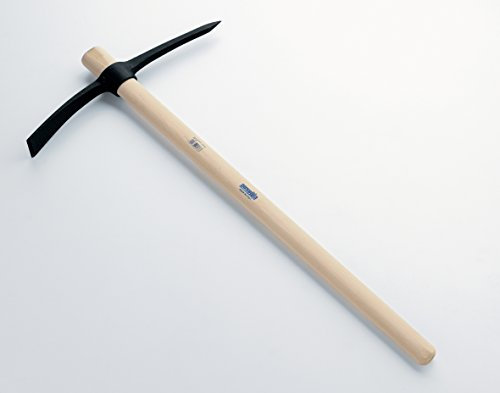 AUSONIA - 45305 Pioche avec Manche forgé 1500 GR Manche en Bois