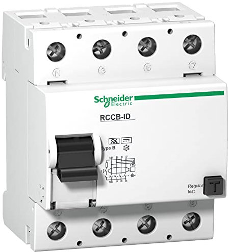 Schneider Electric - Multi9 ID - interrupteur différentiel - 4P - 125A - classe B - 30mA - 16763