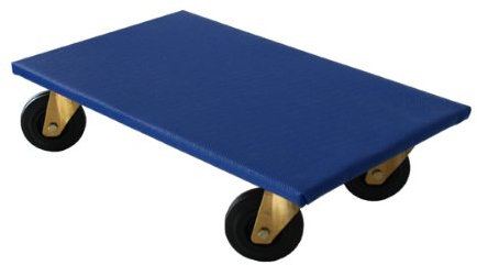 Möbelhund Rollhund 350 x 600 mm Gummi 2er Pack