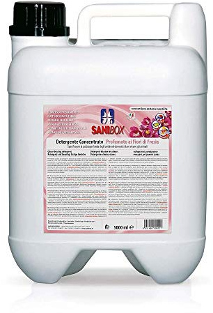 Sanibox SANI502 Fresia, Detergente per Pavimenti, 5 Litri