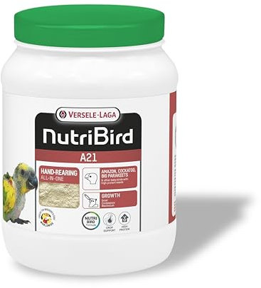 Versele-Laga NutriBird A21 | 800 g | Handaufzuchtfutter für Vögel bei erhöhtem Proteinbedarf | Zur Unterstützung Einer optimale Entwicklung zu gesunden Jungvögeln