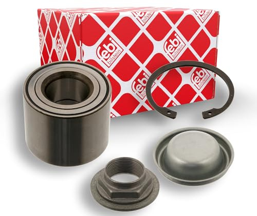 febi bilstein 40014 kit cuscinetto ruota con dado perno ruota, anello di sicurezza e parapolvere (posteriore bilaterale)