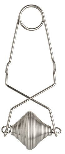 Mrs. Anderson’s Baking Flour Dusting Wand with 18/8 Stainless Steel Mesh, 5-Ounce Capacity