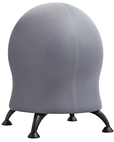 Safco Zenergy Ball Chair, Active Seating, Anti-Burst, Inflatable Chair for Home Office and Classroom