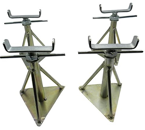 Static Caravan Axle Stands Large X4 (Extra Wide Mobile Home Support 15 -20)