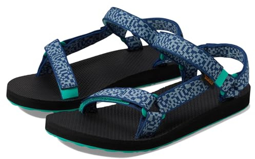 Teva Kids Original Universal Adjustable Sandals - Radio Blue Opal - 2 UK